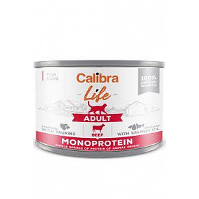 Calibra Cat Life konz.Adult Beef 200g Calibra Cat Life konz.Adult Beef 200g