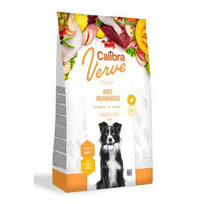 Calibra Dog Verve GF Adult Medium Kurczak&Kaczka 2kg Calibra Dog Verve GF Adult Medium Kurczak&Kaczka 2kg