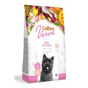 Calibra Dog Verve GF Senior Small Kurczak&Kaczka 1,2kg Calibra Dog Verve GF Senior Small Kurczak&Kaczka 1,2kg