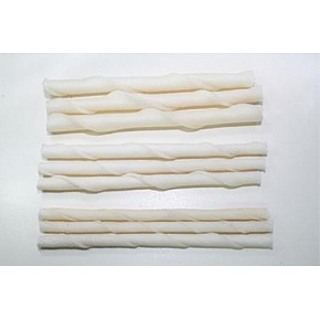 Przysmak Salač Patyk biały skręcony 12 cm x 9-10 mm, 100 szt. Przysmak Salač Patyk biały skręcony 12 cm x 9-10 mm, 100 szt.