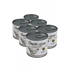 BOHEMIA Rosół z kurczaka z kawałkami mięsa SIX PACK 6x140ml BOHEMIA Rosół z kurczaka z kawałkami mięsa SIX PACK 6x140ml