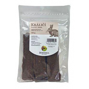 BOHEMIA PLASTRY Królicze 100g BOHEMIA PLASTRY Królicze 100g