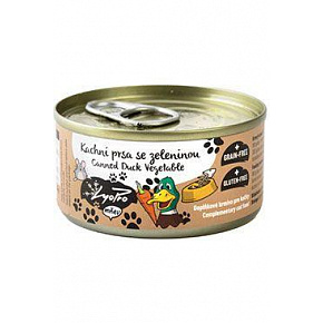 Lyopro Cat konserwa. Pierś z kaczki z warzywami 85g