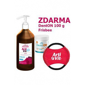 VITAR ArtiVit Syrop 1000ml+DentON100g+frisbee VITAR ArtiVit Syrop 1000ml+DentON100g+frisbee