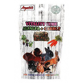 Apetit poch. Vitality Cube lis.vojtěška,mrkev 150g Apetit poch. Vitality Cube lis.vojtěška,mrkev 150g