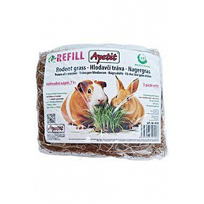 Apetit hlodavčí tráva REFILL náhr.rohož,semínka 3x30g Apetit hlodavčí tráva REFILL náhr.rohož,semínka 3x30g
