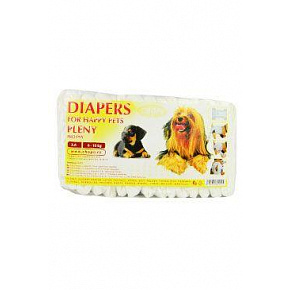 Pieluchy dla psów rozm. 3A 6-10 kg 15 szt. Pieluchy dla psów rozm. 3A 6-10 kg 15 szt.