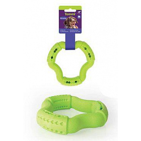 Zabawka dla psa Aroma Triangle na smakołyki, zielona 14,5cm Zabawka dla psa Aroma Triangle na smakołyki, zielona 14,5cm