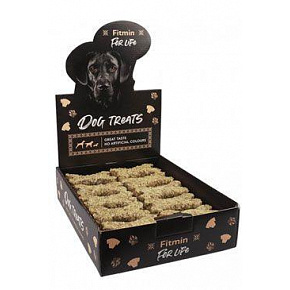 Fitmin FL dog poch. Naturalna kość wołowa z żurawiną.30 sztuk