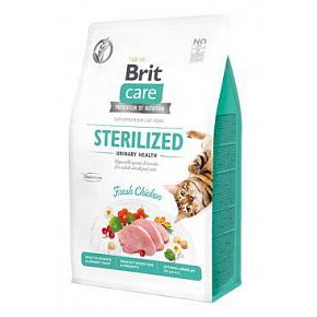 Brit Care Cat GF Sterilized Urinary Health 0,4kg Brit Care Cat GF Sterilized Urinary Health 0,4kg