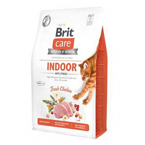 Brit Care Cat GF Indoor Anti-stress 2kg Brit Care Cat GF Indoor Anti-stress 2kg