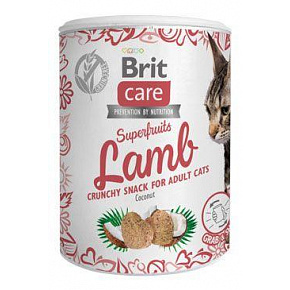 Brit Care Cat Snack Superfruits Lamb 100g Brit Care Cat Snack Superfruits Lamb 100g
