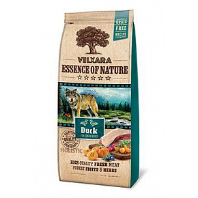 Velxara Essence FM GF Dog Senior Duck 11,4kg Velxara Essence FM GF Dog Senior Duck 11,4kg
