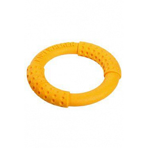 Zabawka dla psa RING MAXI pływająca.a latający z TPR pomarańcz. Kiwi