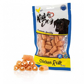 KIDDOG rurki z kurczaka cięte 80 g KIDDOG rurki z kurczaka cięte 80 g