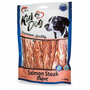 KIDDOG stek z łososia w paskach 250 g KIDDOG stek z łososia w paskach 250 g