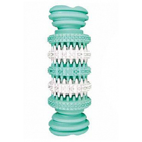 Zabawka dla psa Kość z miętą 15,5cm zielona/biała HipHop