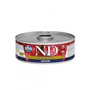 N&D CAT QUINOA Adult Digestion Lamb & Fennel 80g N&D CAT QUINOA Adult Digestion Lamb & Fennel 80g