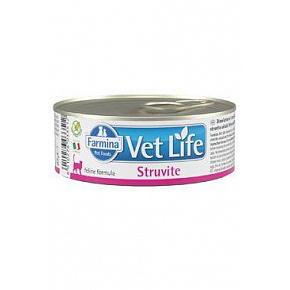 Vet Life Natural Cat konserwa. Struwit 85g Vet Life Natural Cat konserwa. Struwit 85g