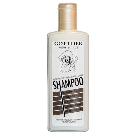Gottlieb Gottlieb Pudel szampon 300 ml - dla czarnych pudli z olejem makadamia