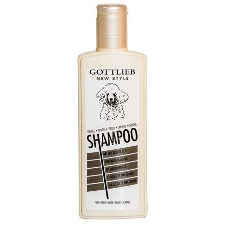 Gottlieb Gottlieb Pudel szampon 300 ml - dla białych pudli z olejem makadamia