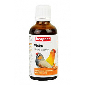 Beaphar ptaki Vinka Multivitamin krople 50ml Beaphar ptaki Vinka Multivitamin krople 50ml