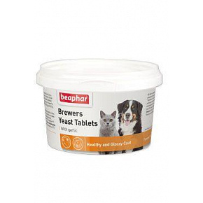 Beaphar Tabletki Brewers Yeast z czosnkiem 250tbl