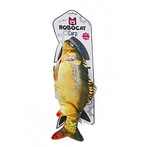 Zabawka kot Robocat Fish karp madnip, USB 30cm Zabawka kot Robocat Fish karp madnip, USB 30cm