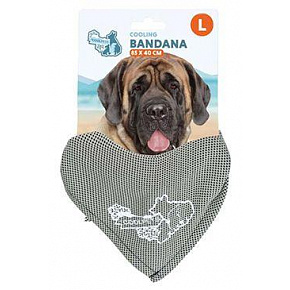 CoolPets chladící šátek Beige vel. L/85x40cm CoolPets chladící šátek Beige vel. L/85x40cm