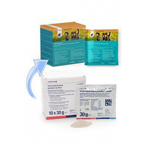Oralne nawadniające saszetki 10x30g CVET Oralne nawadniające saszetki 10x30g CVET