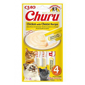 Churu Cat Kurczak z Serem Przepis 4x14g Churu Cat Kurczak z Serem Przepis 4x14g