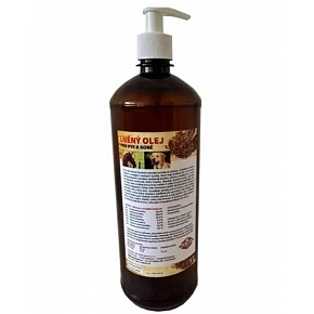 Olej lniany ZEUS 1000 ml Olej lniany ZEUS 1000 ml