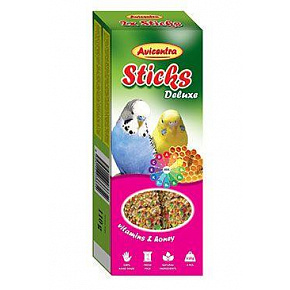 Avicentra pałeczki dla papużki falistej - witaminowe.+med 2szt