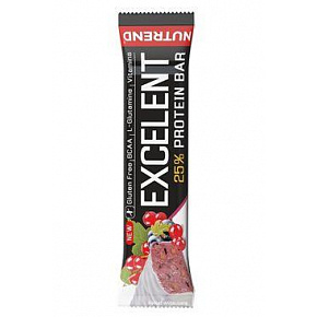 Nutrend Excelent Protein Bar czarna porzeczka i żurawina 85g