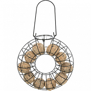 Wiszące koło na 8 kul tłuszczowych 24 x 8 cm, metalowe