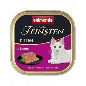 Animonda Vom Feinsten cat Kitten jagnię opak. 16 x 100 g