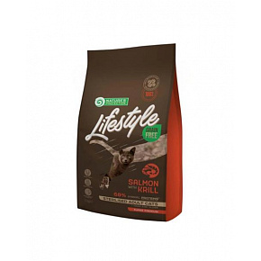 Natures P Lifestyle cat adult sterilised łosoś & kryl 1,5 kg Natures P Lifestyle cat adult sterilised łosoś & kryl 1,5 kg
