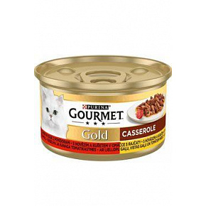 Gourmet Gold puszka. kot pasztet.mów.a kurczak w pomidorach.om.85g