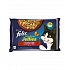 Nestlé FELIX Sensations cat Multipack wołowina & kurczak w galarecie saszetka 4x85 g