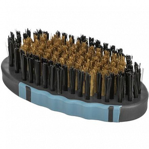 Owalny kształt z mosiężnymi drucikami 7 x 12 cm Owalny kształt z mosiężnymi drucikami 7 x 12 cm