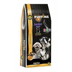 Puffins Dog Junior Maxi Kurczak 1kg