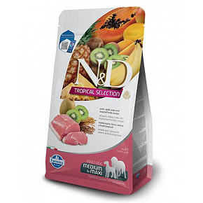 N&D TROPICAL SELECTION DOG Adult M/L Wieprzowina 10kg