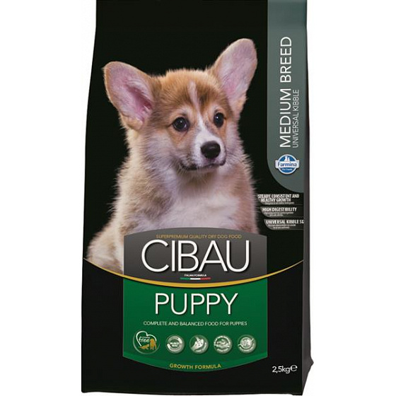 CIBAU dog puppy medium 2,5 kg