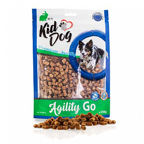 KIDDOG AGILITY GO mini kawałki z królikiem 250 g