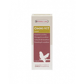 VL Oropharma Omni Vit Liquid - krople poprawiające ogólną kondycję w okresie hodowli i wystaw 30 ml