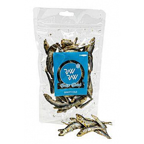 Raw Raw przysmak liofilizowane całe szproty 50g Raw Raw przysmak liofilizowane całe szproty 50g