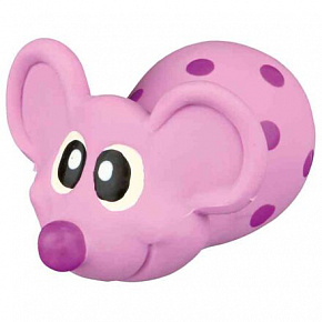 Lateksowa myszka różne kolory, wypełniona 8 cm