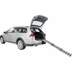 Rampa, 3-częściowa, składana, 40x78-175cm, czarna/szara, do 90kg