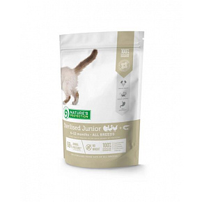 Natures P cat junior sterilised poultry 400 g