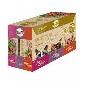ARATON cat adult  KAPSIČKA wet set  12 x 85 g